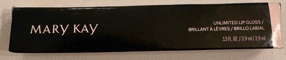 NIB Mary Kay Unlimited Lip Gloss Sheer Illusion 153493 .13floz